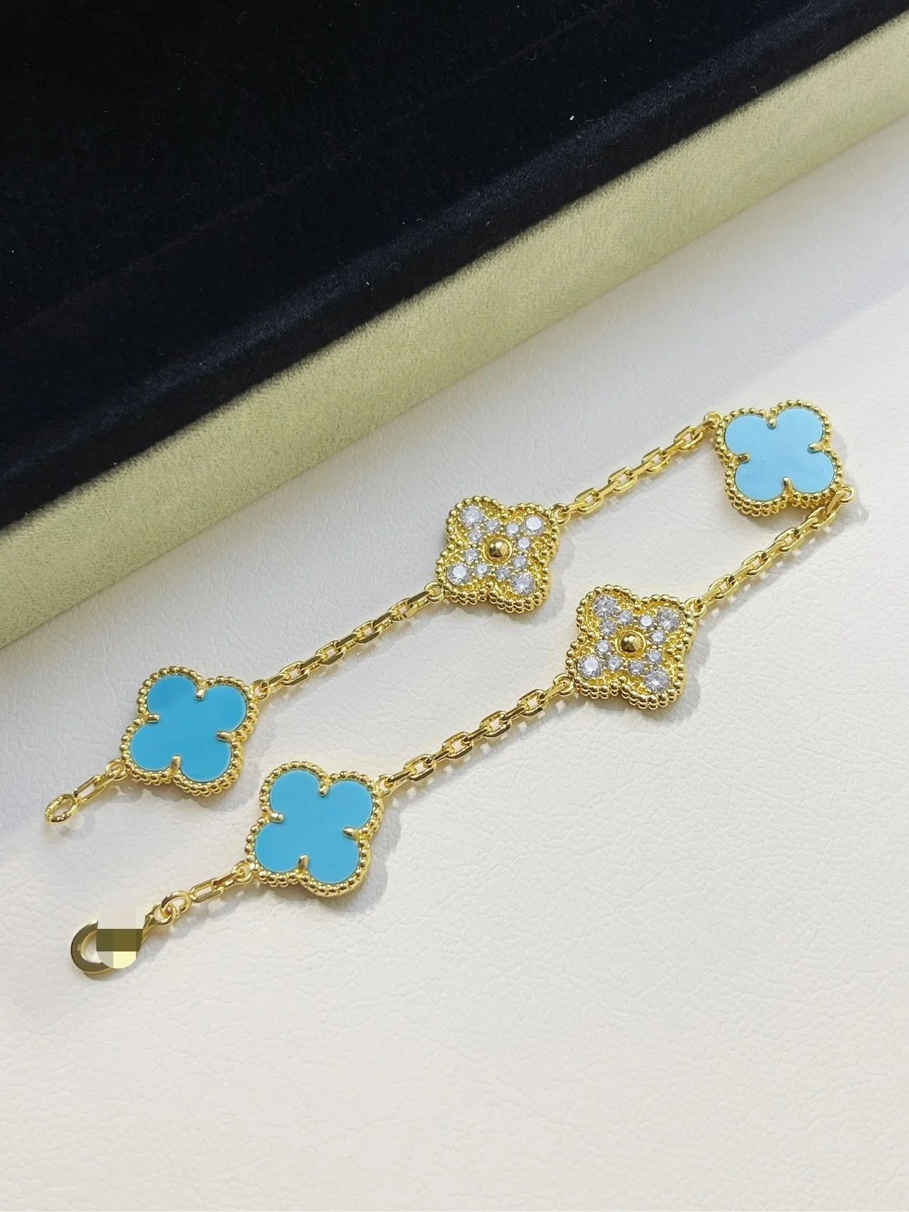 【带钻】松石-黄金色