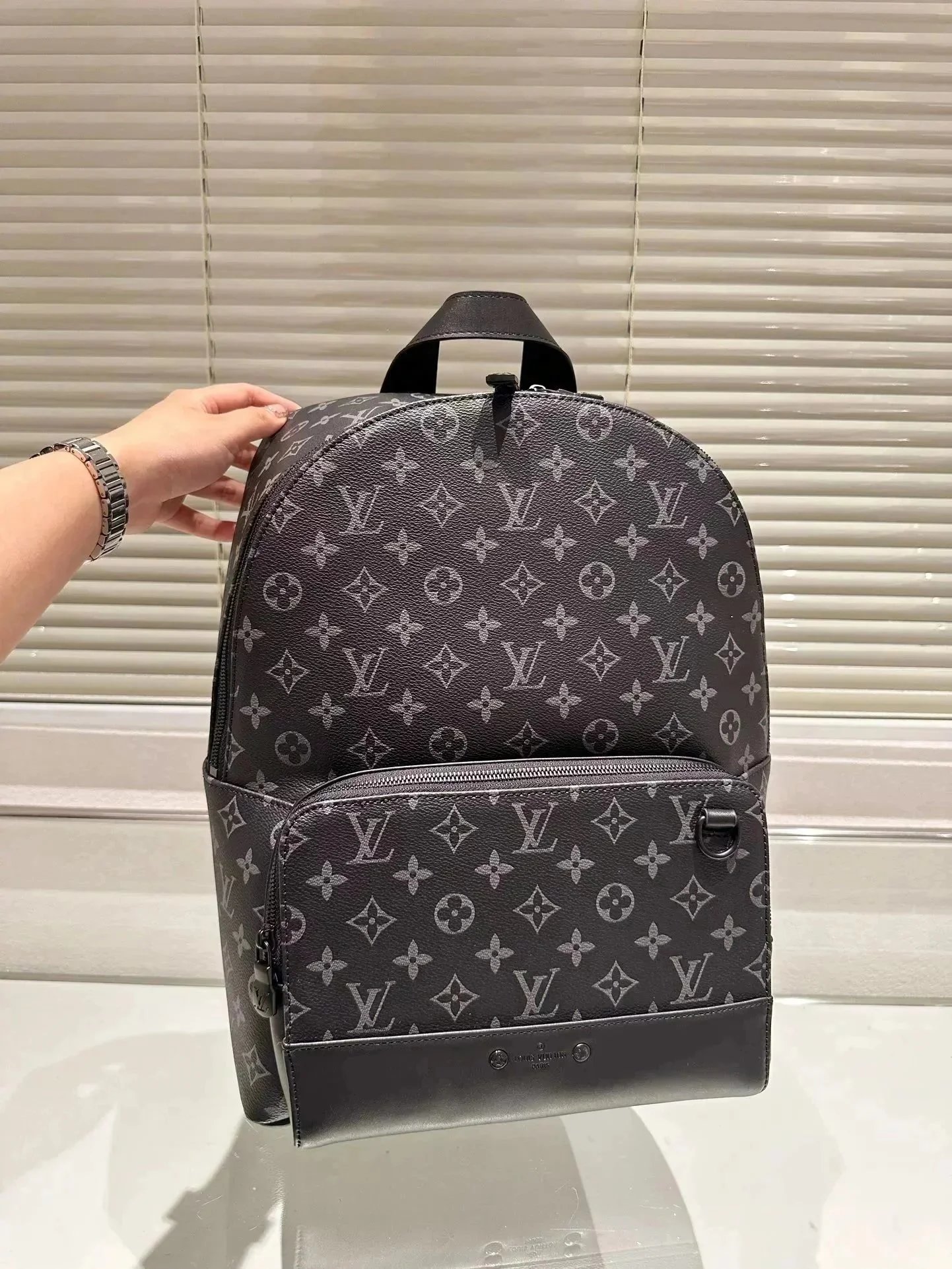 Louis Vuitton Monogram Empreinte Gray Backpack - 3