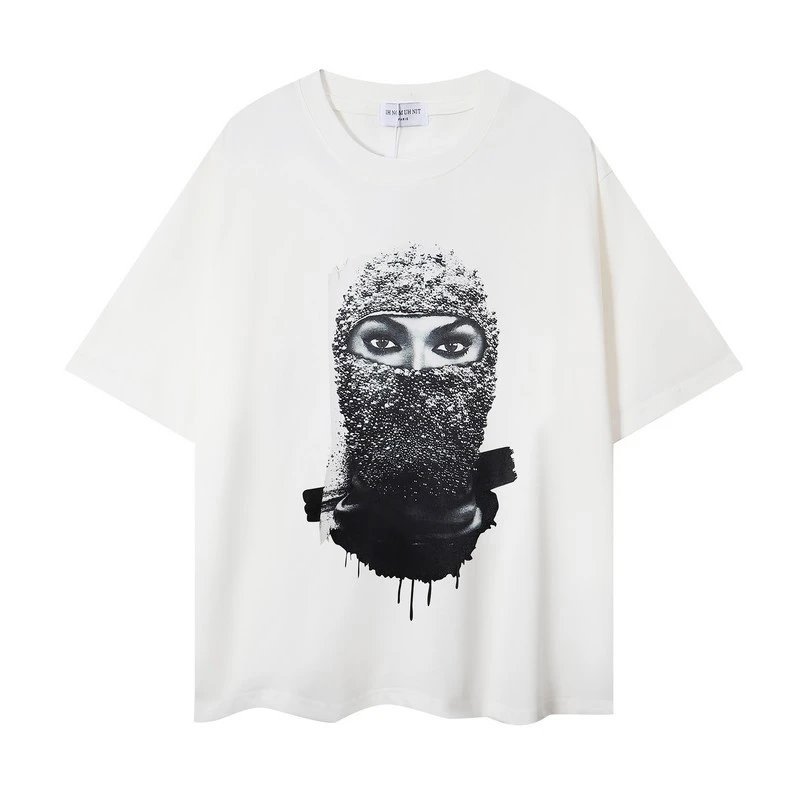 Gallery Dept. Balaclava Print Oversized T-Shirt White - 1