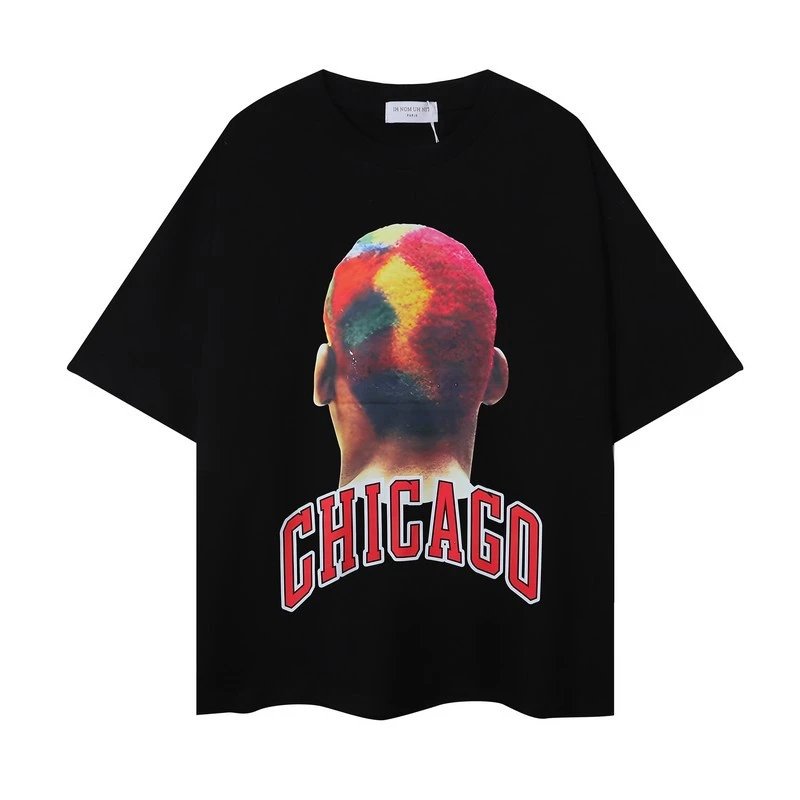Gallery Dept. Chicago Print Oversized T-Shirt Black - 1