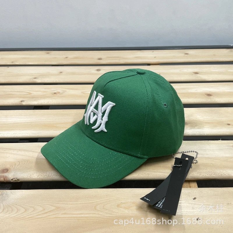 AMI Paris Logo Embroidered Two-Tone Baseball Cap - 26