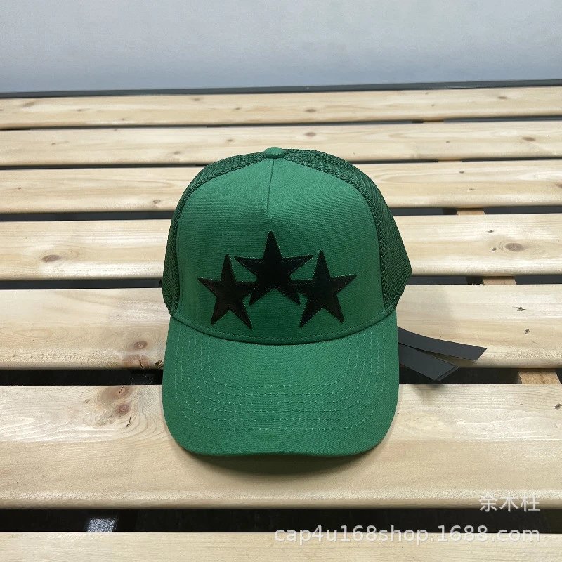 AMI Paris Logo Embroidered Two-Tone Baseball Cap - 34