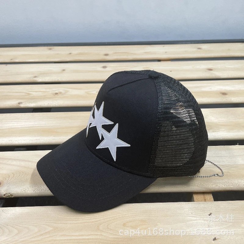 AMI Paris Logo Embroidered Two-Tone Baseball Cap - 41