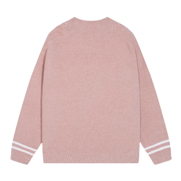 Dior Oblique Logo Knit Sweater Pink - 3