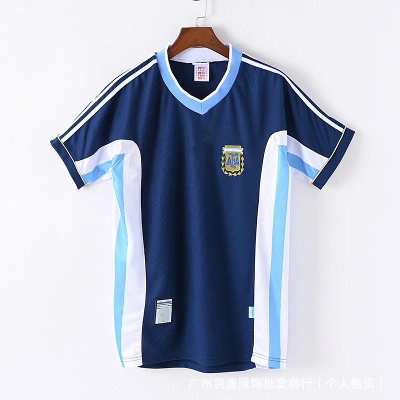 Spain National Team 1994 World Cup Away Jersey White/Red/Orange Polo - 35