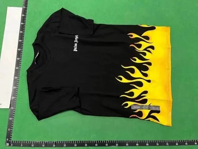 Palm Angels Shanghai Graphic T-Shirt Black - 5