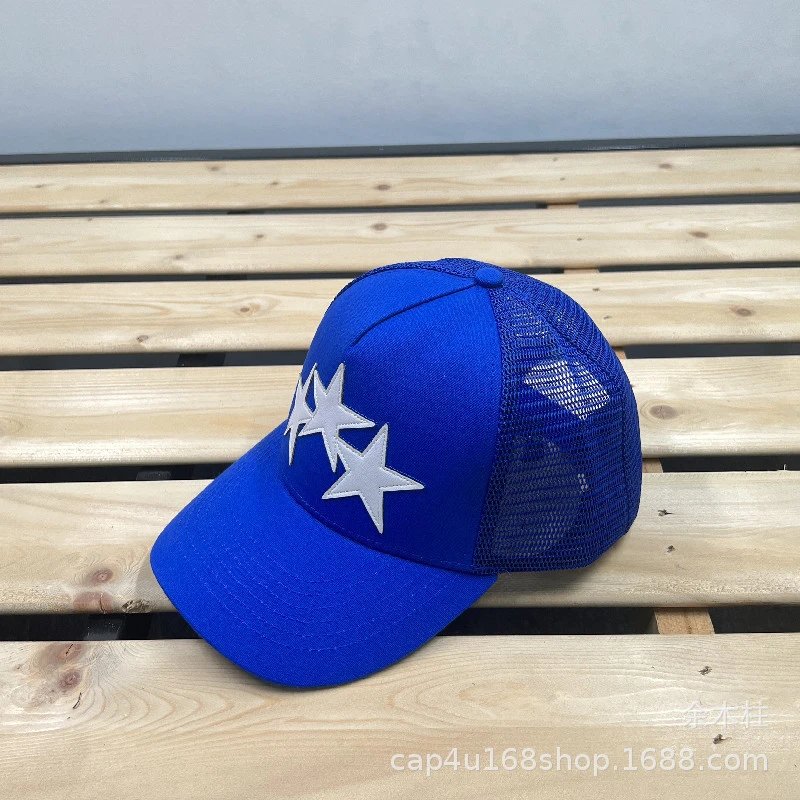 AMI Paris Logo Embroidered Two-Tone Baseball Cap - 33