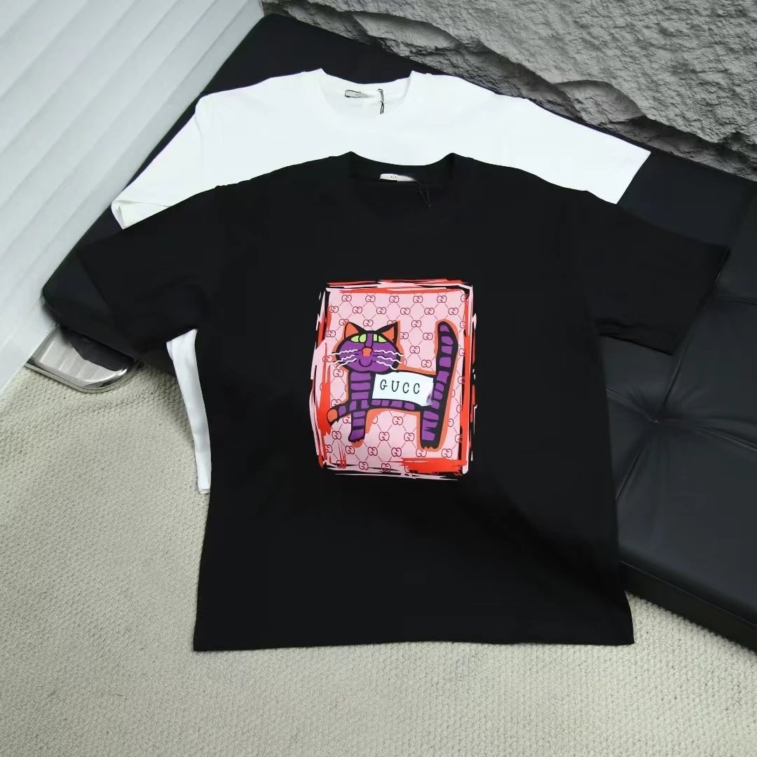Gucci Cherry Print Black T-Shirt - 3
