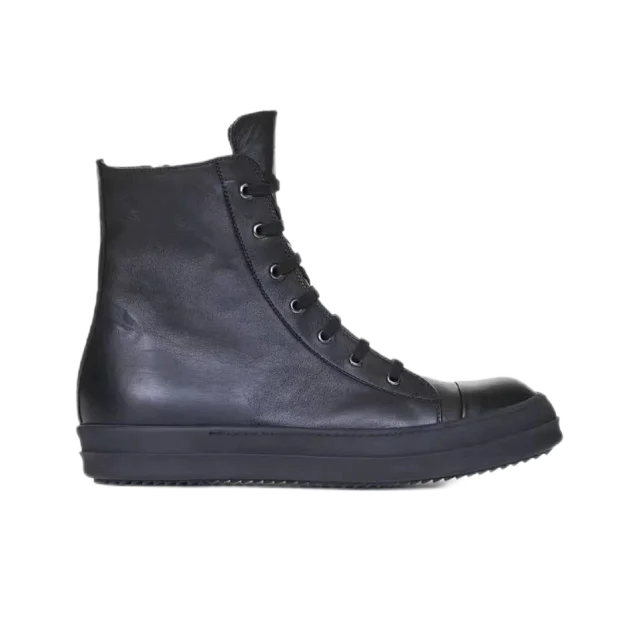 Unbranded Sneakers High-top lace-up with contrast rubber toe cap product detail image 6