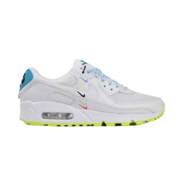 Nike Air Max 90 Beige Purple Pink Running Shoes - 26