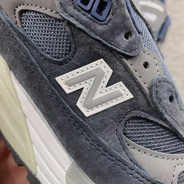 New Balance 991 Gray Teal Running Shoes - 20