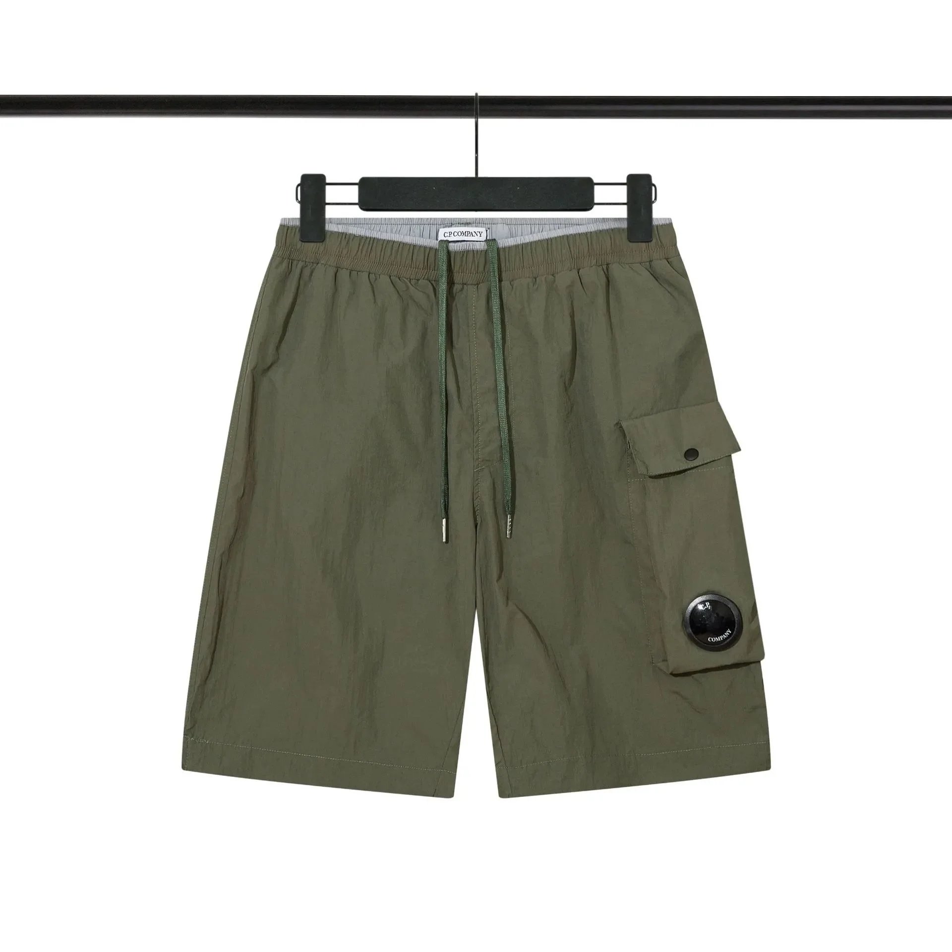 Stone Island Technical Nylon Cargo Shorts Blue - 8