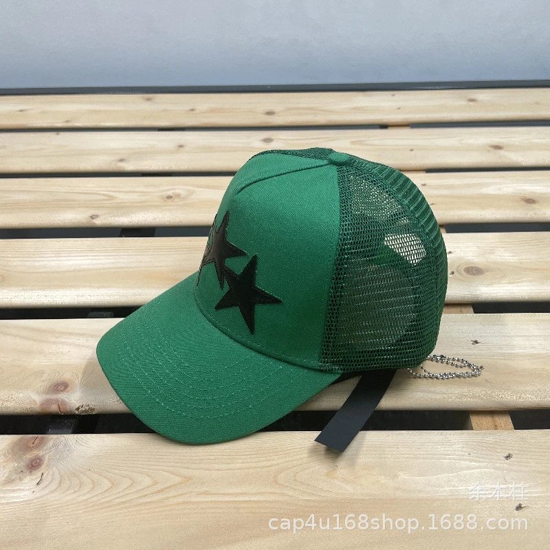 AMI Paris Logo Embroidered Two-Tone Baseball Cap - 35