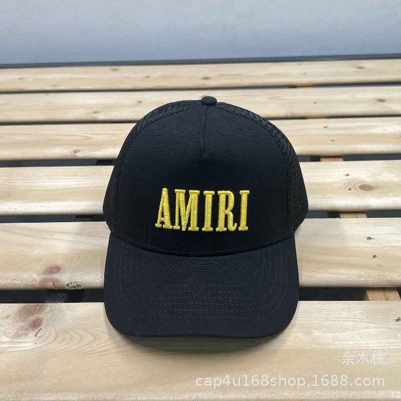 AMI Paris Logo Embroidered Two-Tone Baseball Cap - 42