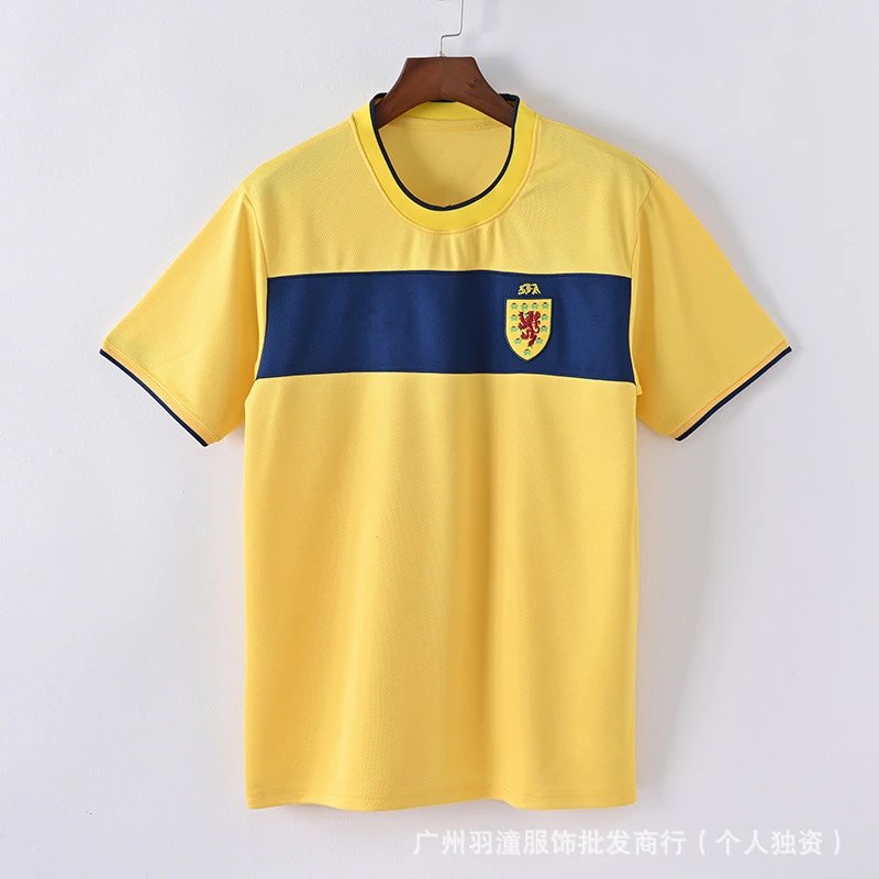 Spain National Team 1994 World Cup Away Jersey White/Red/Orange Polo - 26