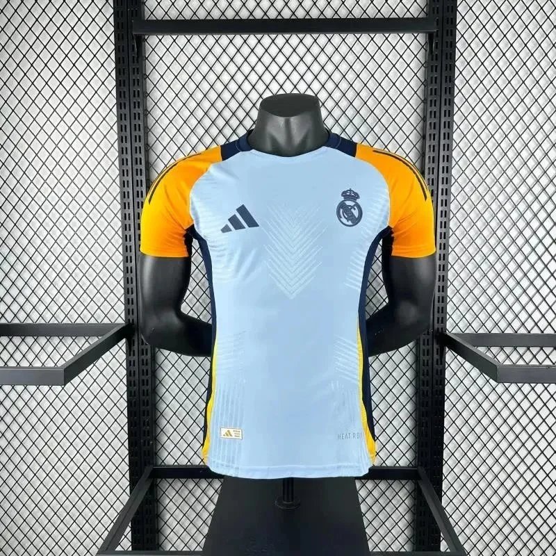 24/25皇马蓝色训练服球员版