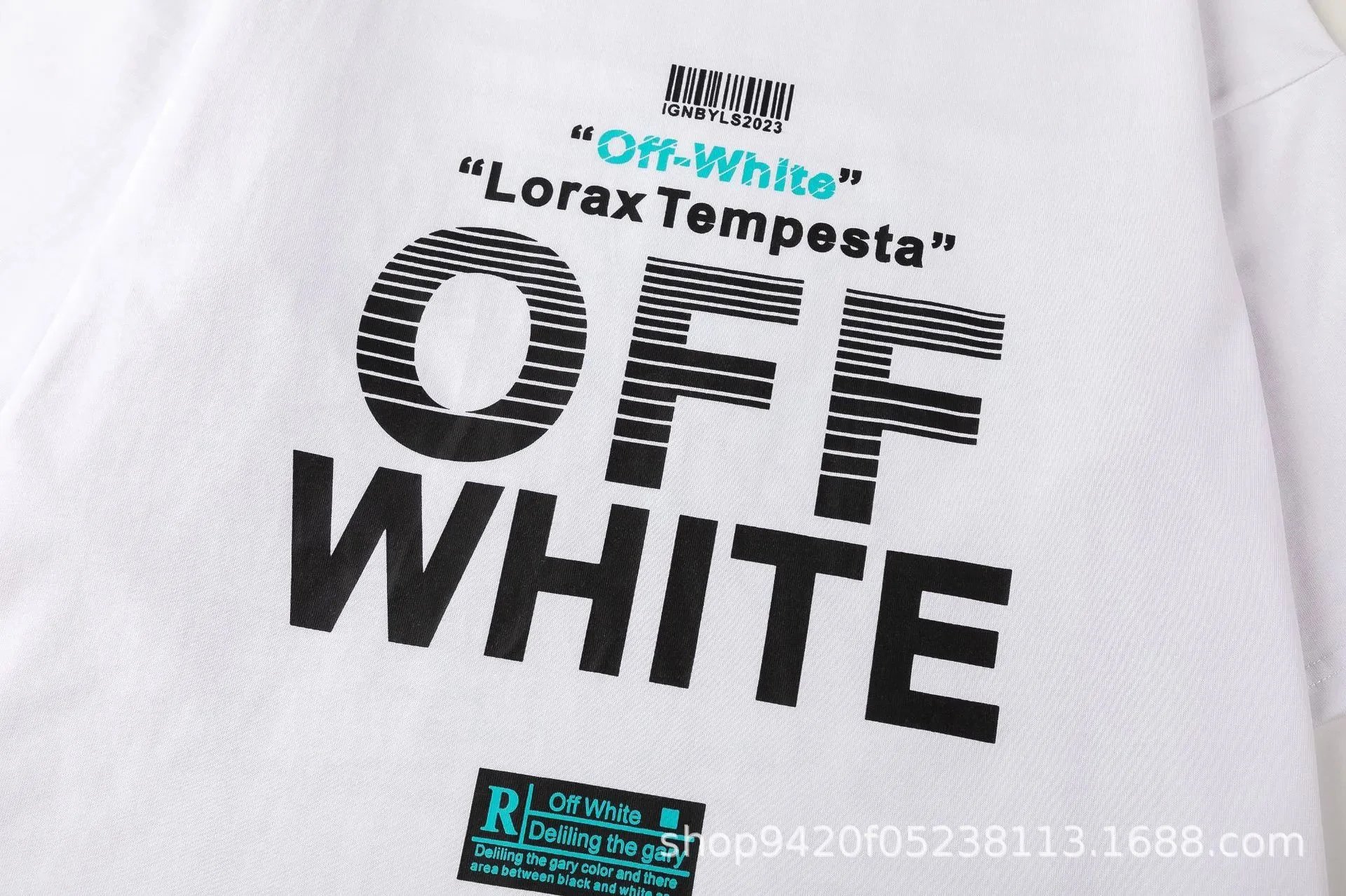 Off-White Lorax Tempesta White T-Shirt - 10