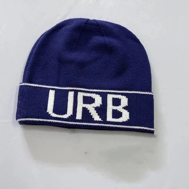 Givenchy Logo Knit Beanie Navy - 11