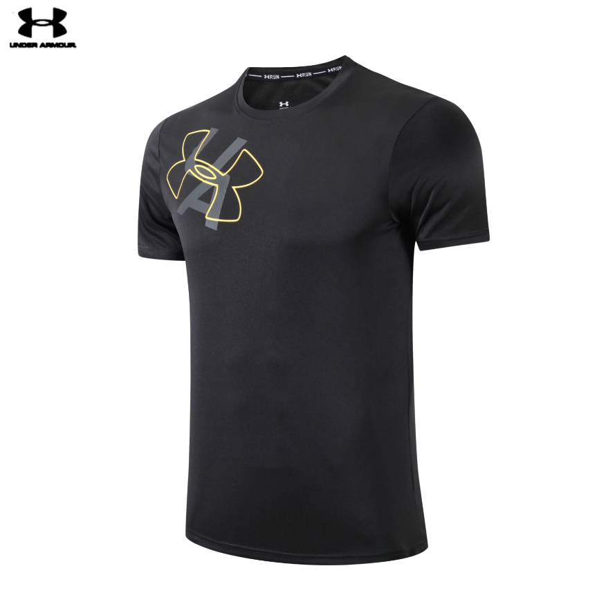 Under Armour HeatGear Marble Black T-Shirt - 10