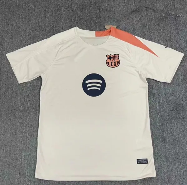 FC Barcelona x Spotify Training Jersey White - 1