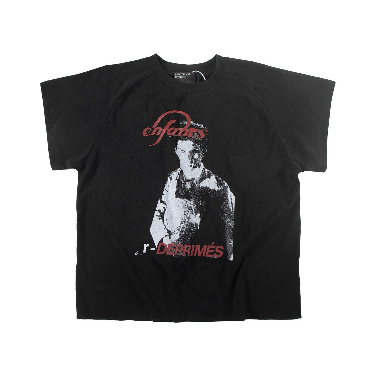 GRA Ideology Materialised Black Graphic T-Shirt - 36