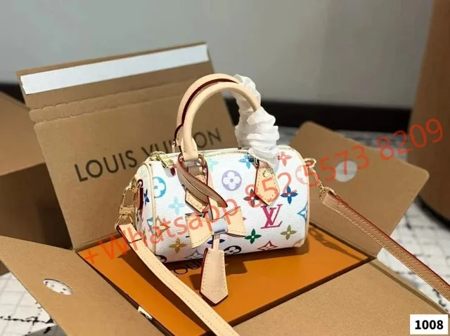 Louis Vuitton Handbags White Multicolor Monogram Handbag product detail image 8
