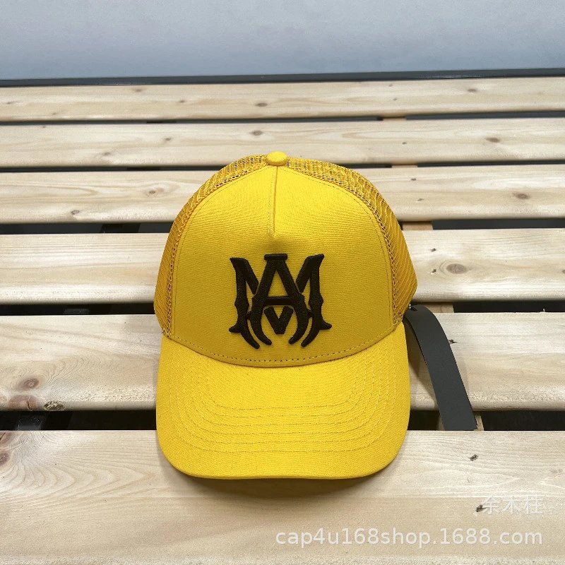 AMI Paris Logo Embroidered Two-Tone Baseball Cap - 13
