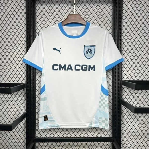 Puma Olympique de Marseille 2023-24 Third Jersey White/Blue - 1