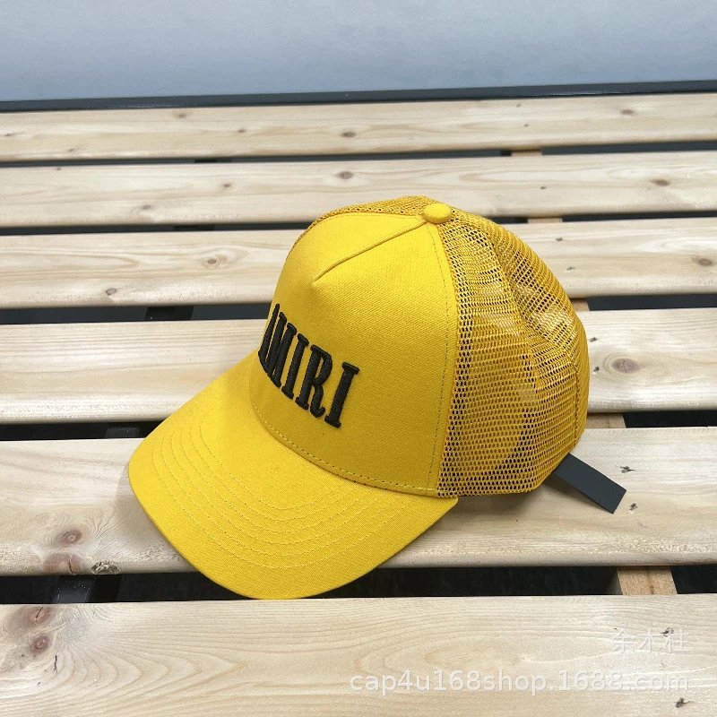 AMI Paris Logo Embroidered Two-Tone Baseball Cap - 51