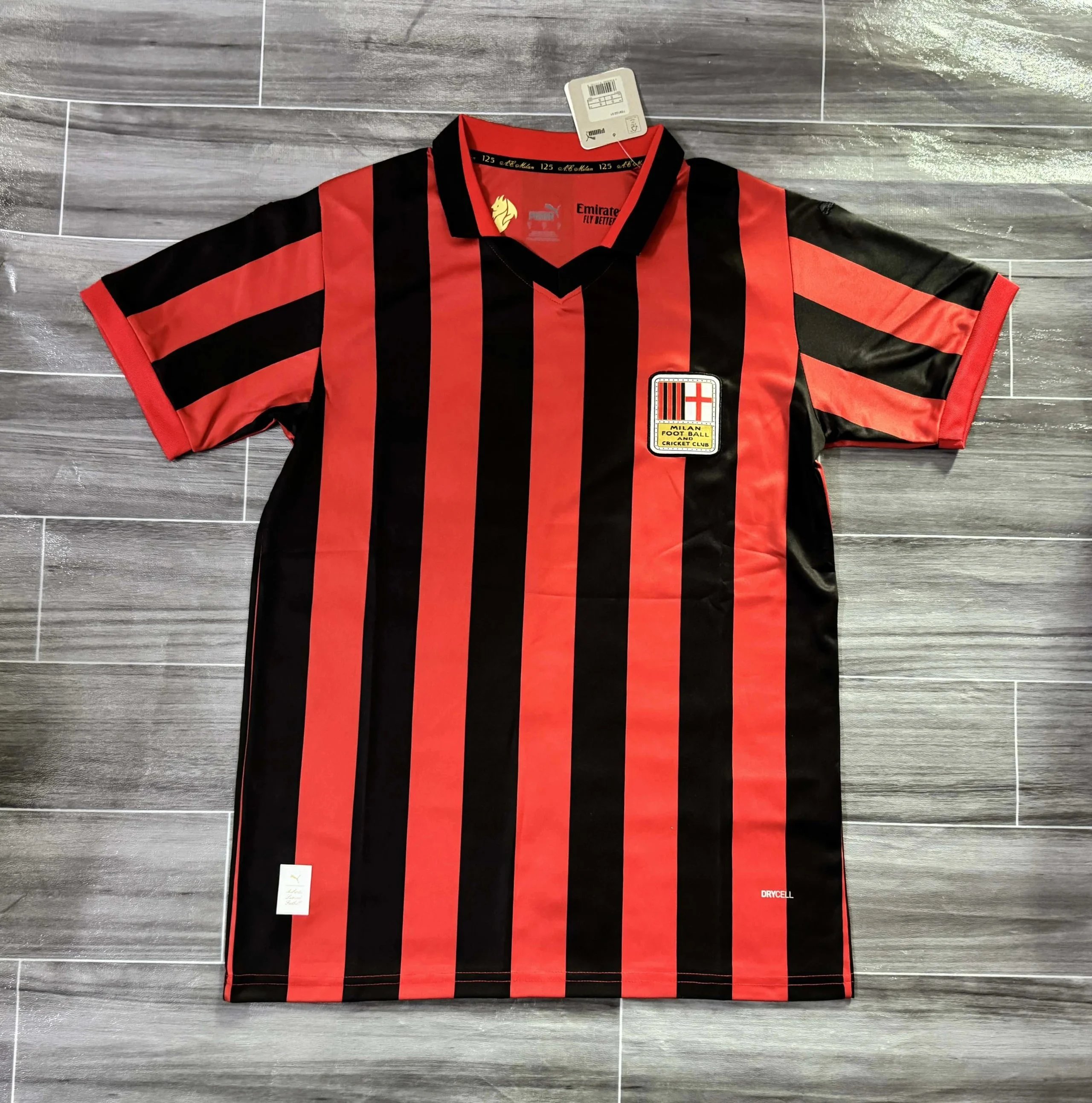 Adidas Olympique Lyonnais 2023-24 Third Jersey Black/Red/Blue - 5