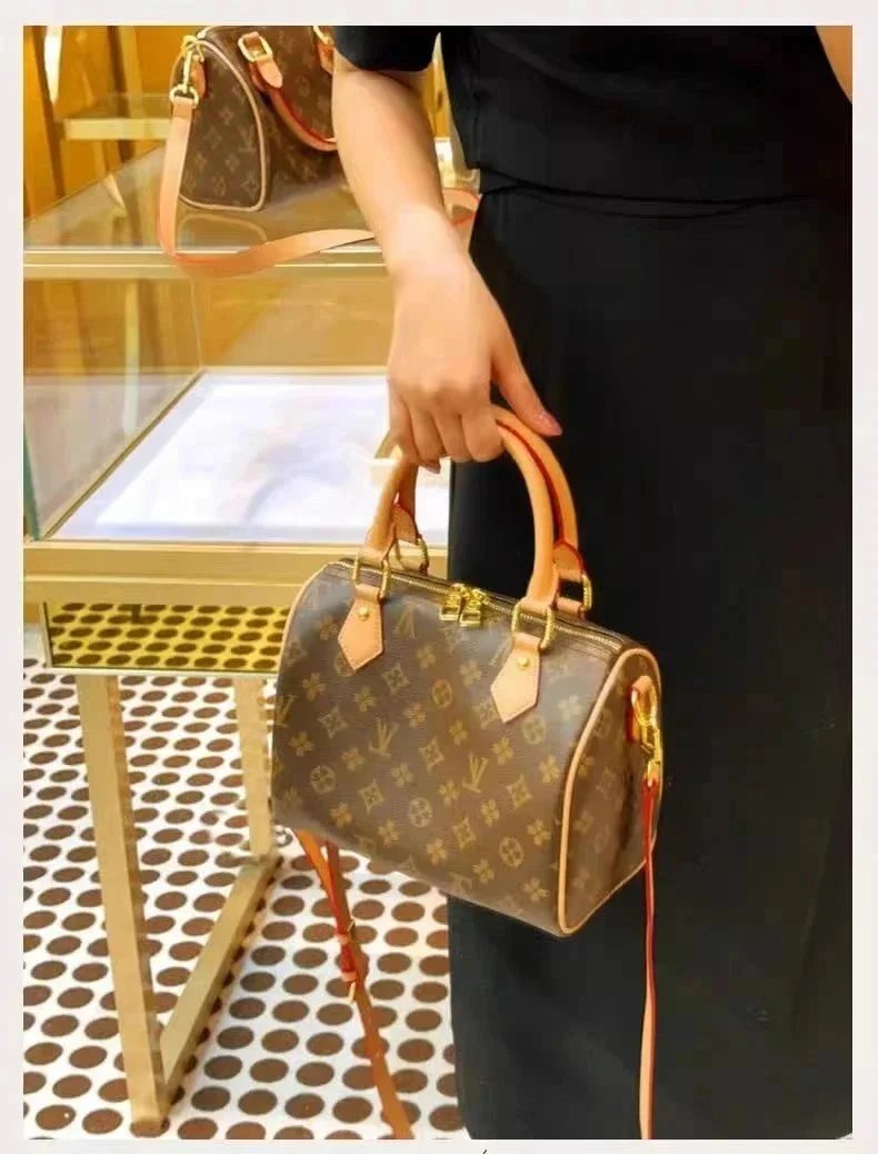 Louis Vuitton Monogram Cherry Blossom Speedy 20 Handbag - 8