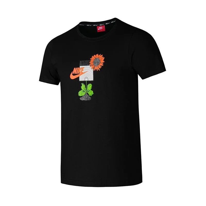 Nike Sunflower Graphic T-Shirt Black - 1