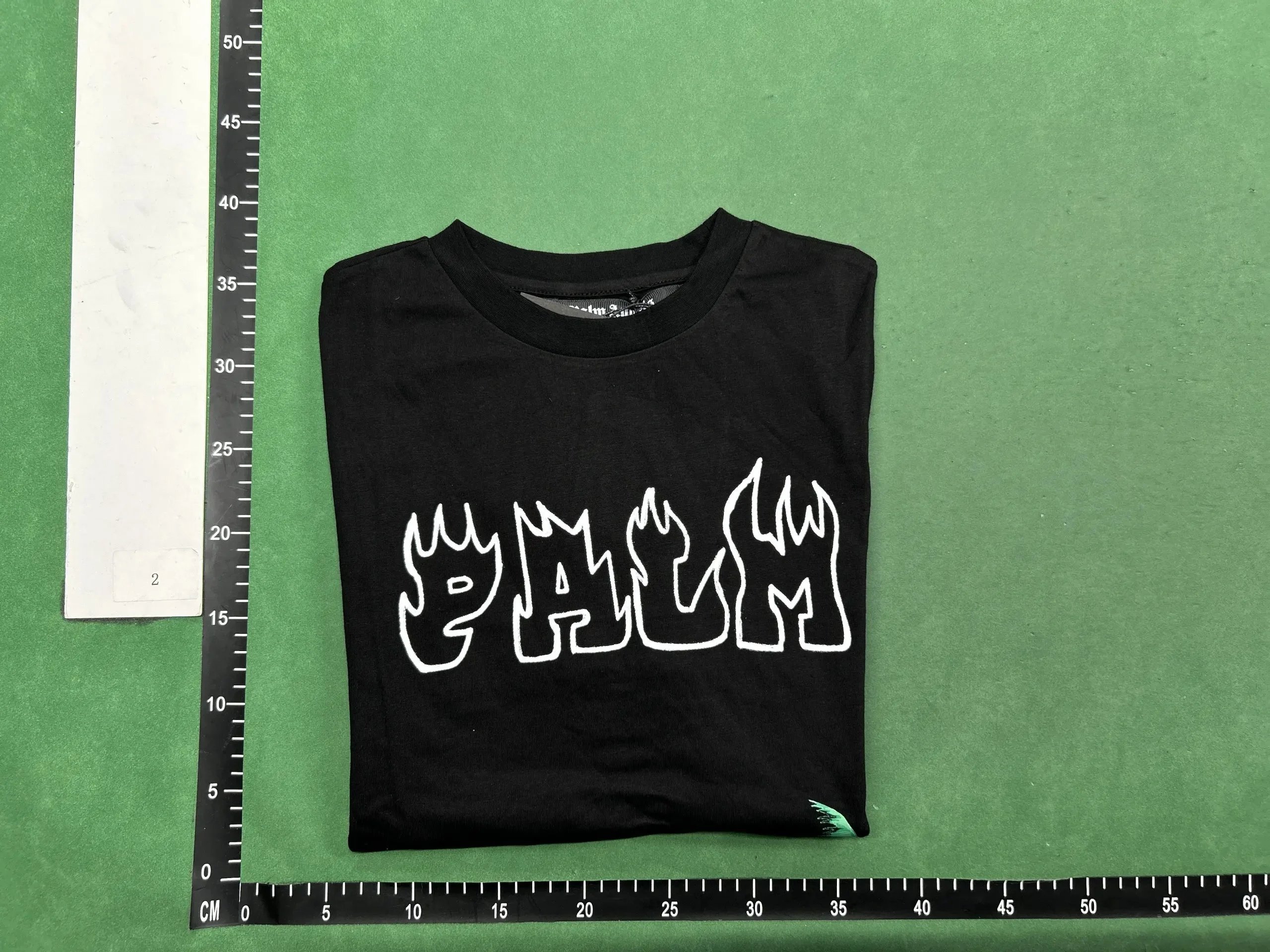 Palm Angels Shanghai Graphic T-Shirt Black - 6