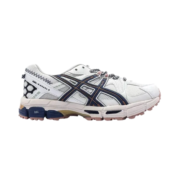 Asics Gel-Kayano 14 Burgundy White Running Shoes - 3