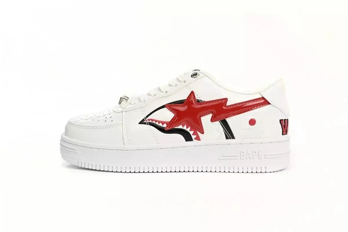 A Bathing Ape Sneakers BAPE STA low-top — Shark White