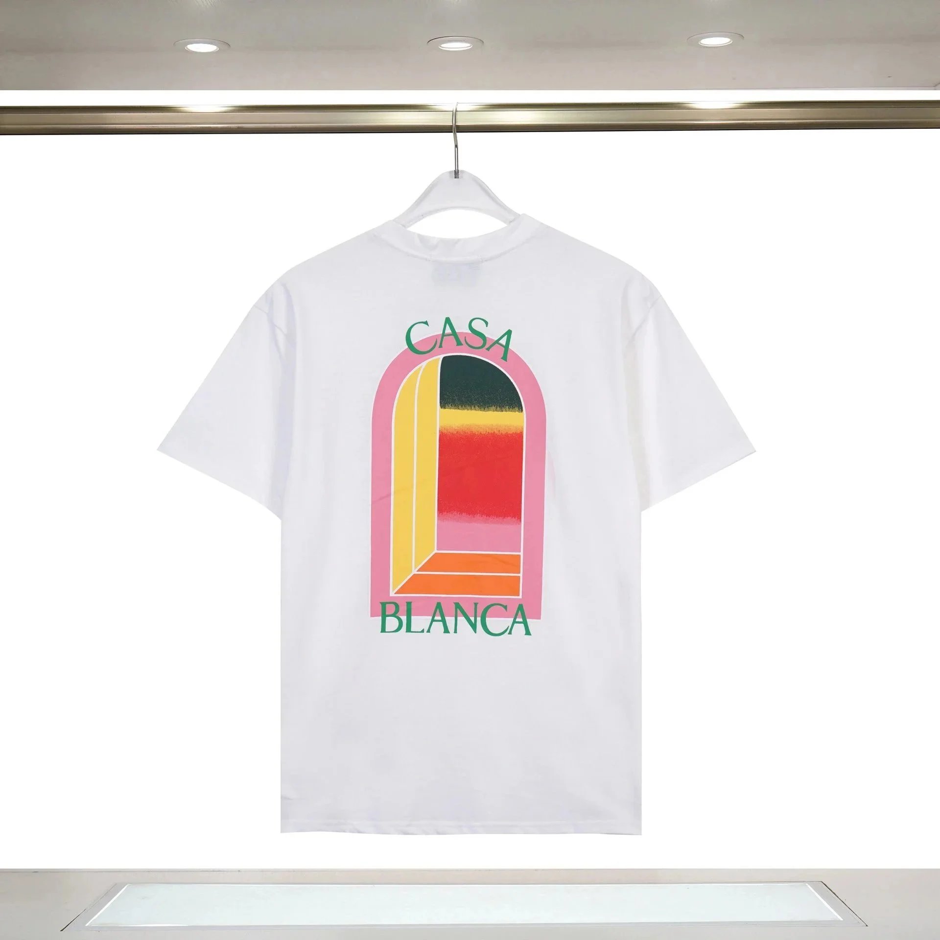 Casa Looking at the Beauty of the World Graphic T-Shirt Black - 8