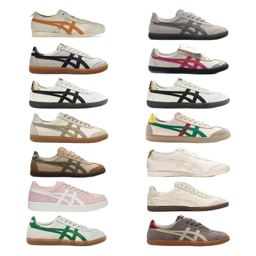Onitsuka Tiger White Low Top Sneakers