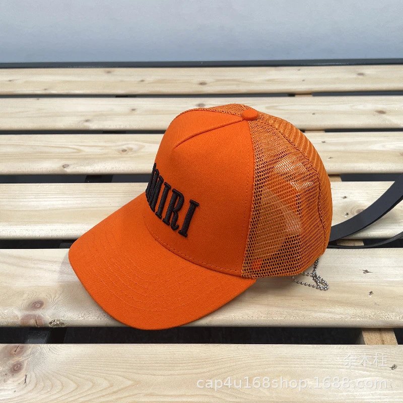 AMI Paris Logo Embroidered Two-Tone Baseball Cap - 53