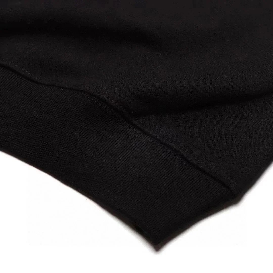 Balenciaga Logo Graphic Black Hoodie - 12