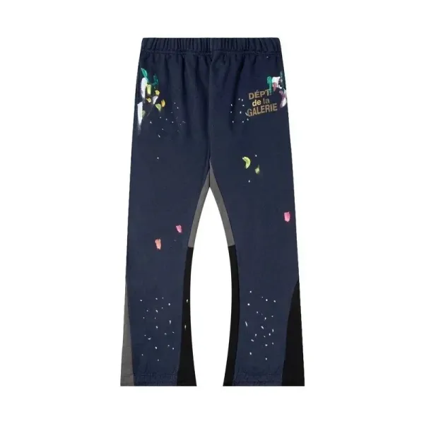 Gallery Dept Paint Splatter Sweatpants Navy - 5
