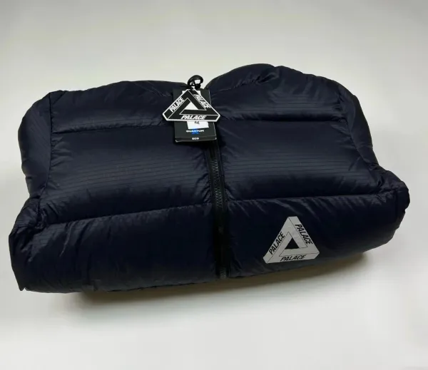 Palace Tri-Logo Down Jacket Black - 6