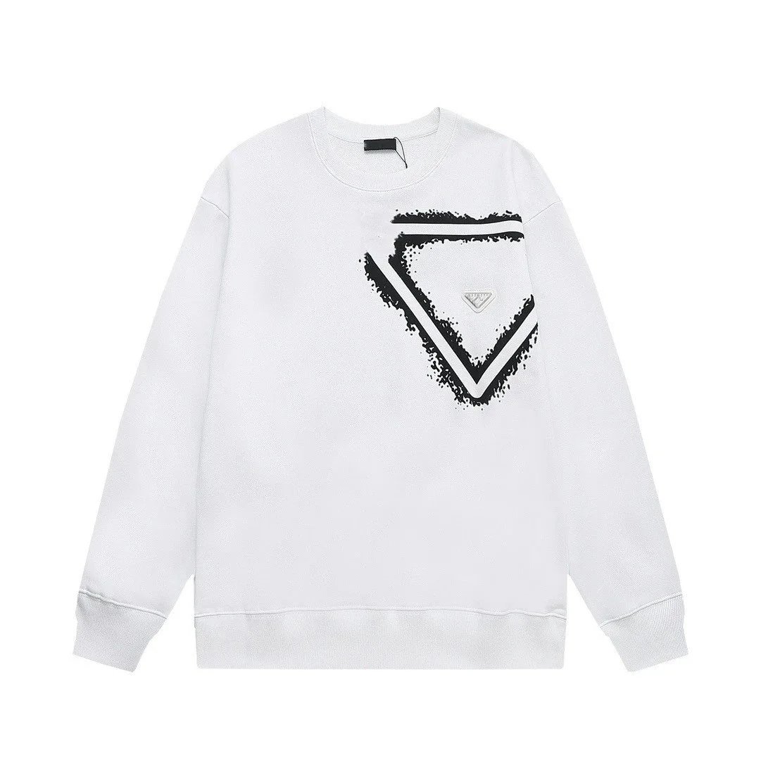 白色 （涂鸦印花小金属三角标）