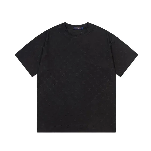 Louis Vuitton Monogram All-Over Print Black T-Shirt - 3