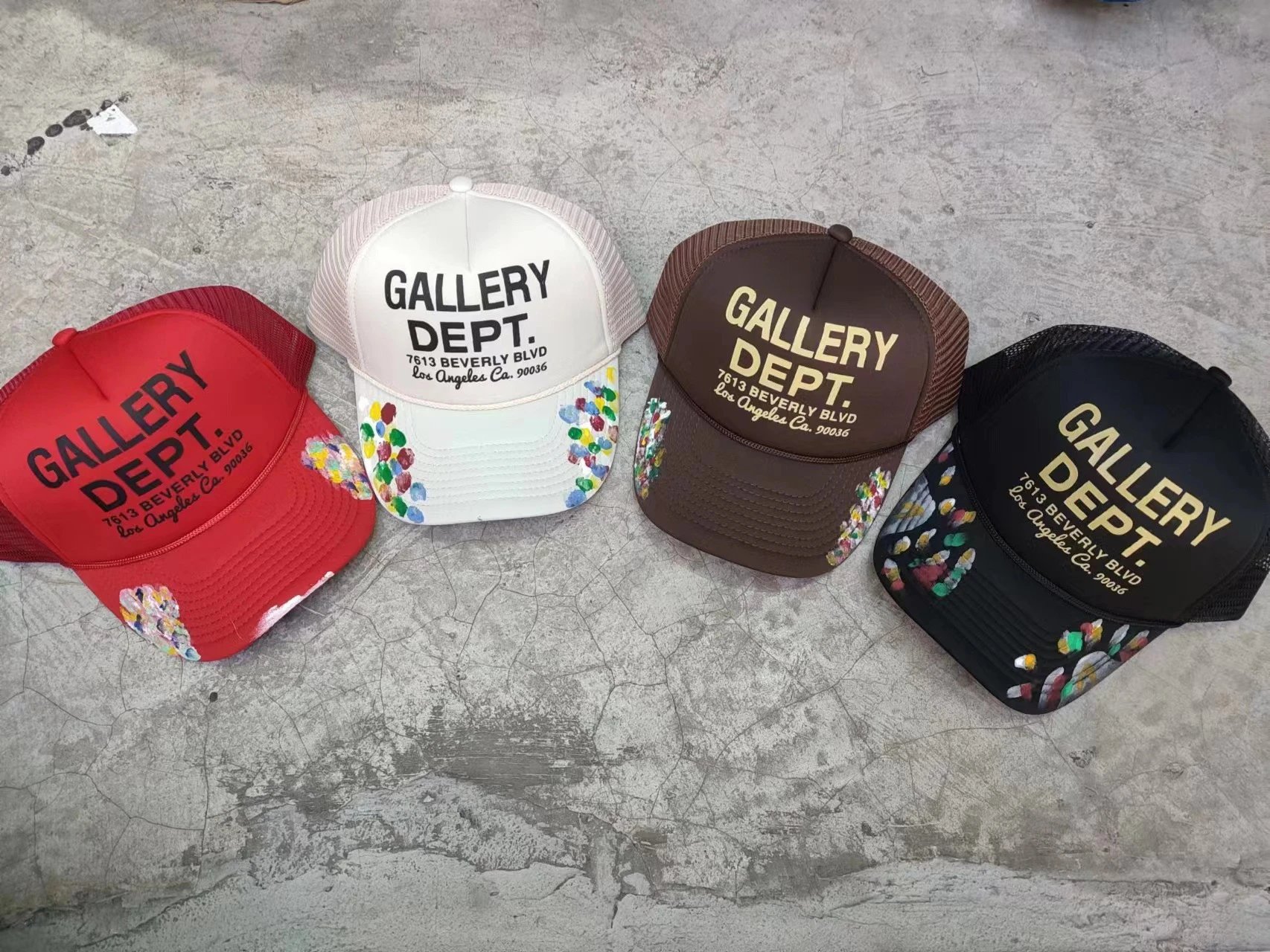Gallery Dept. Trucker Cap Purple/Blue/Navy/Black - 11