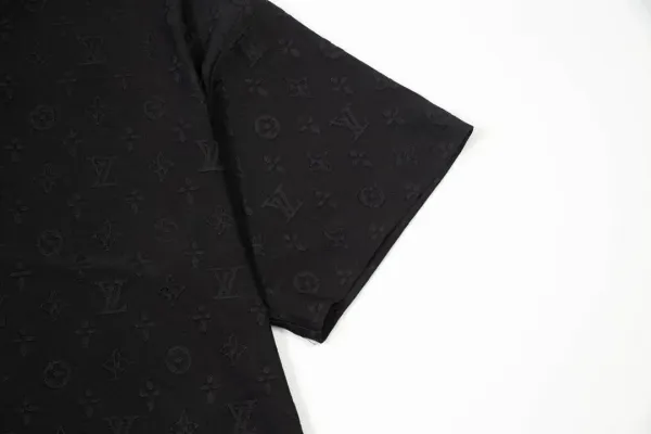 Louis Vuitton Monogram All-Over Print Black T-Shirt - 8