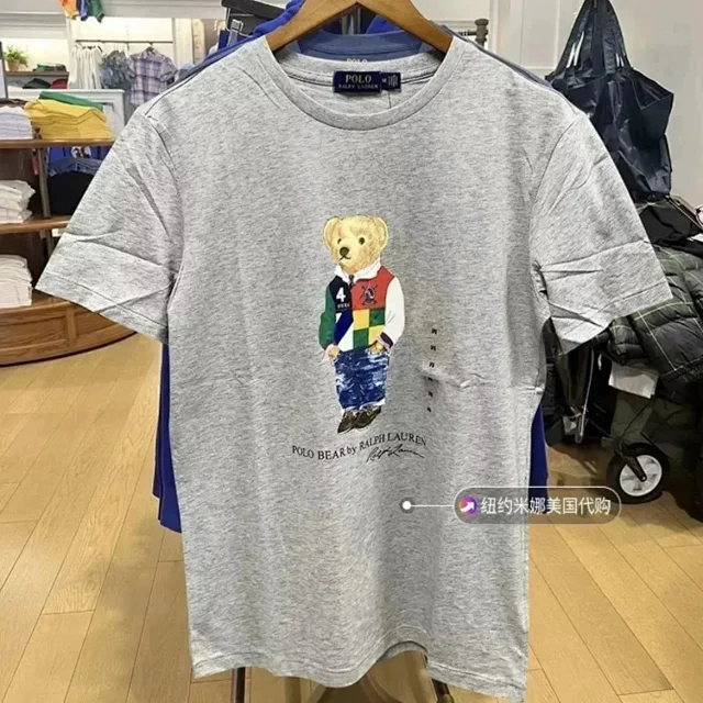 Ralph Lauren T-Shirts Polo Bear ski graphic product detail image 6