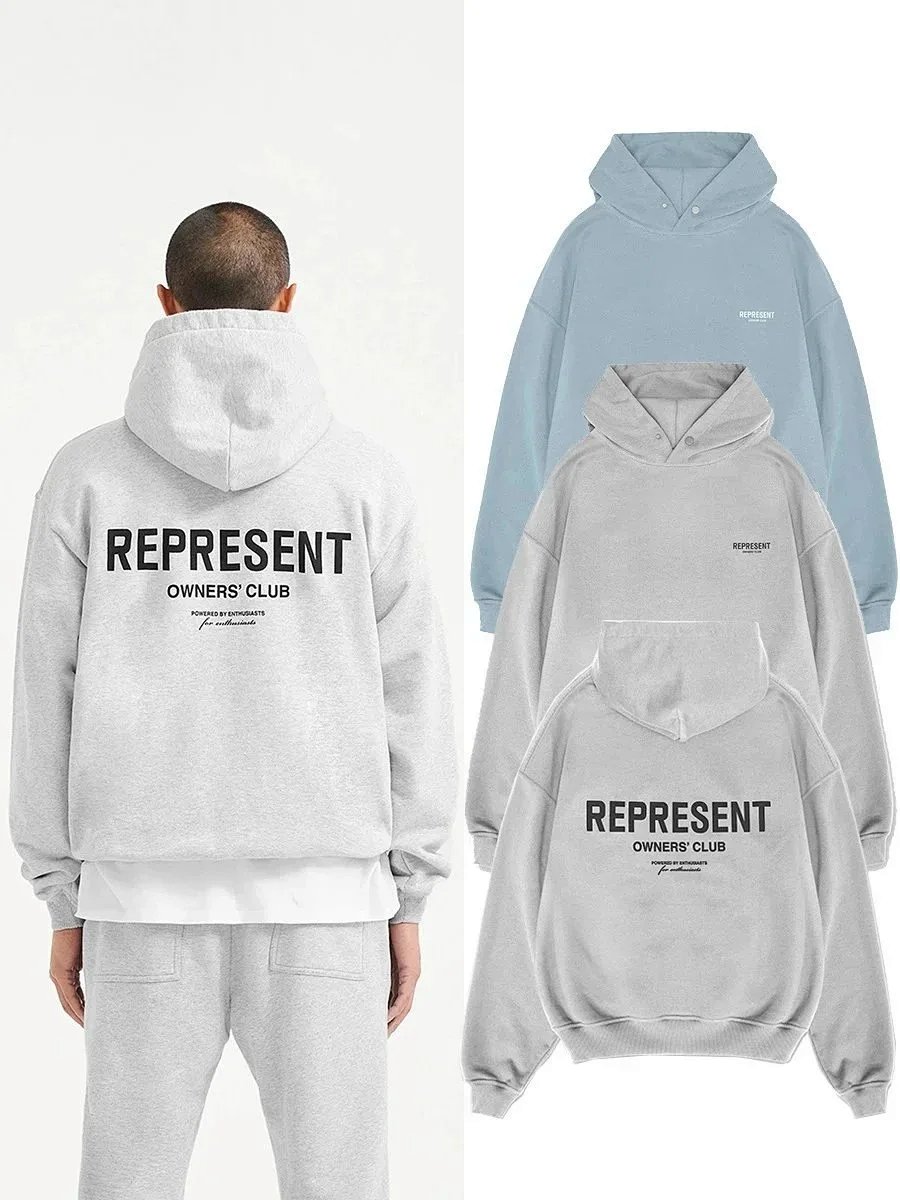 Represent Owners' Club Black Hoodie product detail 2 in Litbuy spreadsheet finds