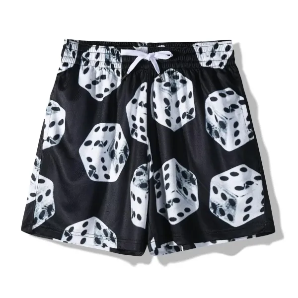 GRA Cloud Gradient Mesh Shorts Multicolor - 7