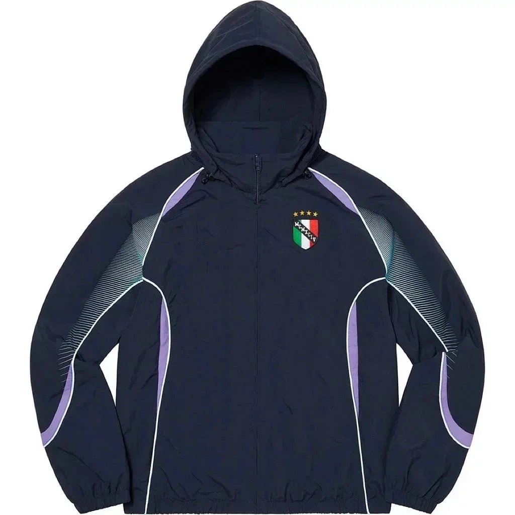 Castore Italy National Team x Castore Windbreaker and Track Pants Set Navy Purple Tracksui... product detail 2 in Litbuy spreadsheet finds