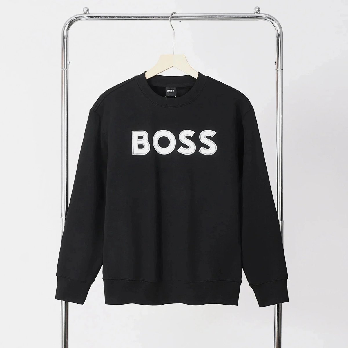 Hugo Boss Logo Embossed Beige Hoodie product detail 10 in Litbuy spreadsheet finds